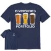 Men's Diversified Portfolio Beer Short Sleeve Tee