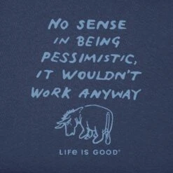 Men's E No Sense Long Sleeve Crusher Tee -LIFE IS GOOD SHOP 103347 2