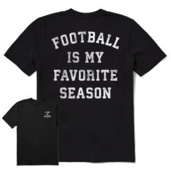 Men's Football Is My Favorite Season Short Sleeve Tee