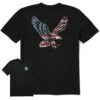 Men's Eagle Flag Short Sleeve Tee
