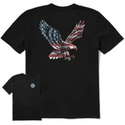 Men's Eagle Flag Short Sleeve Tee