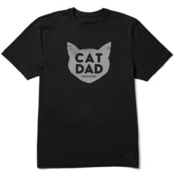 Men's Cat Dad Silhouette Short Sleeve Tee -LIFE IS GOOD SHOP 104769 1 ca8d1611 2127 4db4 b1e9 adac899efb7b