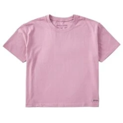 Women's Solid Short Sleeve Crusher Boxy Tee -LIFE IS GOOD SHOP 106740 1 fa6ca277 348e 4b84 99b9 7cc7fa073109