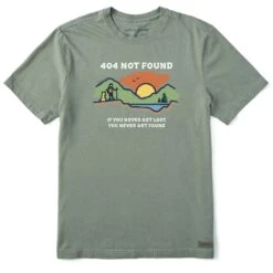 Men's 404 Not Found Jake & Rocket Hike Short Sleeve Tee -LIFE IS GOOD SHOP 106943 1 f40c2361 5bce 4ab4 a51c ff97ec4285c2