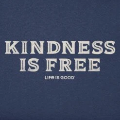 Women's Kindness Is Free Woodcut Short Sleeve Vee 7 Women's Kindness Is Free Woodcut Short Sleeve Vee -LIFE IS GOOD SHOP 107769 2 0ad6bca7 2033 472c b4b9 4a451b56694f
