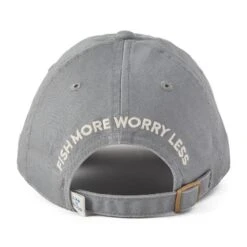 Adult Unisex Fish More Worry Less Hooks And Tackle Chill Cap -LIFE IS GOOD SHOP 108400 3