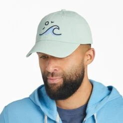 Adult Unisex Wave Curl Chill Cap 7 Adult Unisex Wave Curl Chill Cap -LIFE IS GOOD SHOP 108403 4