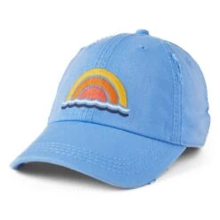 Adult Unisex ND Rainbow Sunset Sunwashed Chill Cap