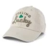 Adult Unisex Feeling Lucky Today Sunwashed Chill Cap