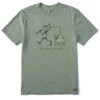 Men's Jake & Rocket Karma Fish Short Sleeve Crusher Tee