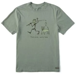 Men's Jake & Rocket Karma Fish Short Sleeve Crusher Tee