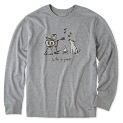 Men's Jake & Rocket Karma Camp Long Sleeve Crusher Tee