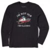 Men's I'm Classic Snowmobile Long Sleeve Crusher Tee