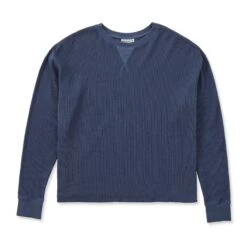 Women's Solid Long Sleeve Thermal Tee -LIFE IS GOOD SHOP 110166 6