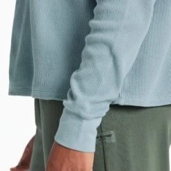 Women's Solid Long Sleeve Thermal Tee -LIFE IS GOOD SHOP 110167 4