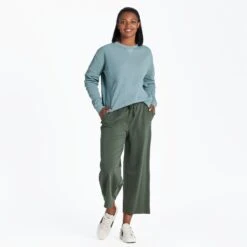 Women's Solid Long Sleeve Thermal Tee -LIFE IS GOOD SHOP 110167 5