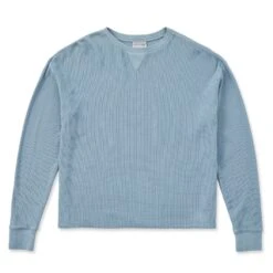 Women's Solid Long Sleeve Thermal Tee -LIFE IS GOOD SHOP 110167 6