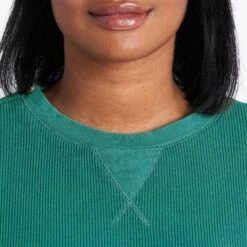 Women's Solid Long Sleeve Thermal Tee -LIFE IS GOOD SHOP 110168 3