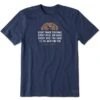 Men's I'll Be Watching You Chocolate Lab Short Sleeve Tee
