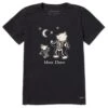 Women's Winnie & P Moon Dance Short Sleeve Crusher Tee