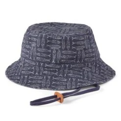 Adult Unisex Fish Pattern Bucket Hat