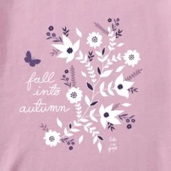 Women's Fall Into Autumn Long Sleeve Crusher Tee -LIFE IS GOOD SHOP 111888 2