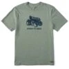 Men's Born To Ride Mower Short Sleeve Crusher Tee