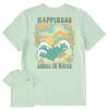 Men's Happiness Wave Short Sleeve Crusher Tee