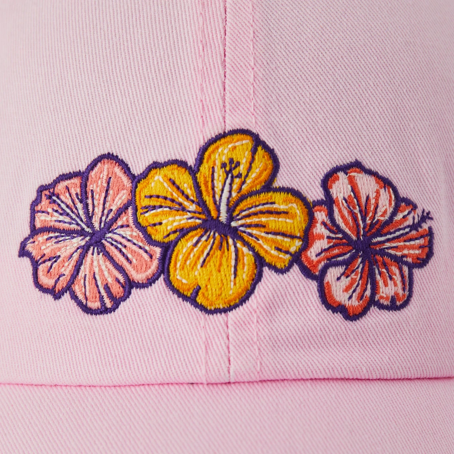 Adult Unisex 3 Hibiscuses Chill Cap 2 Adult Unisex 3 Hibiscuses Chill Cap - Image 2