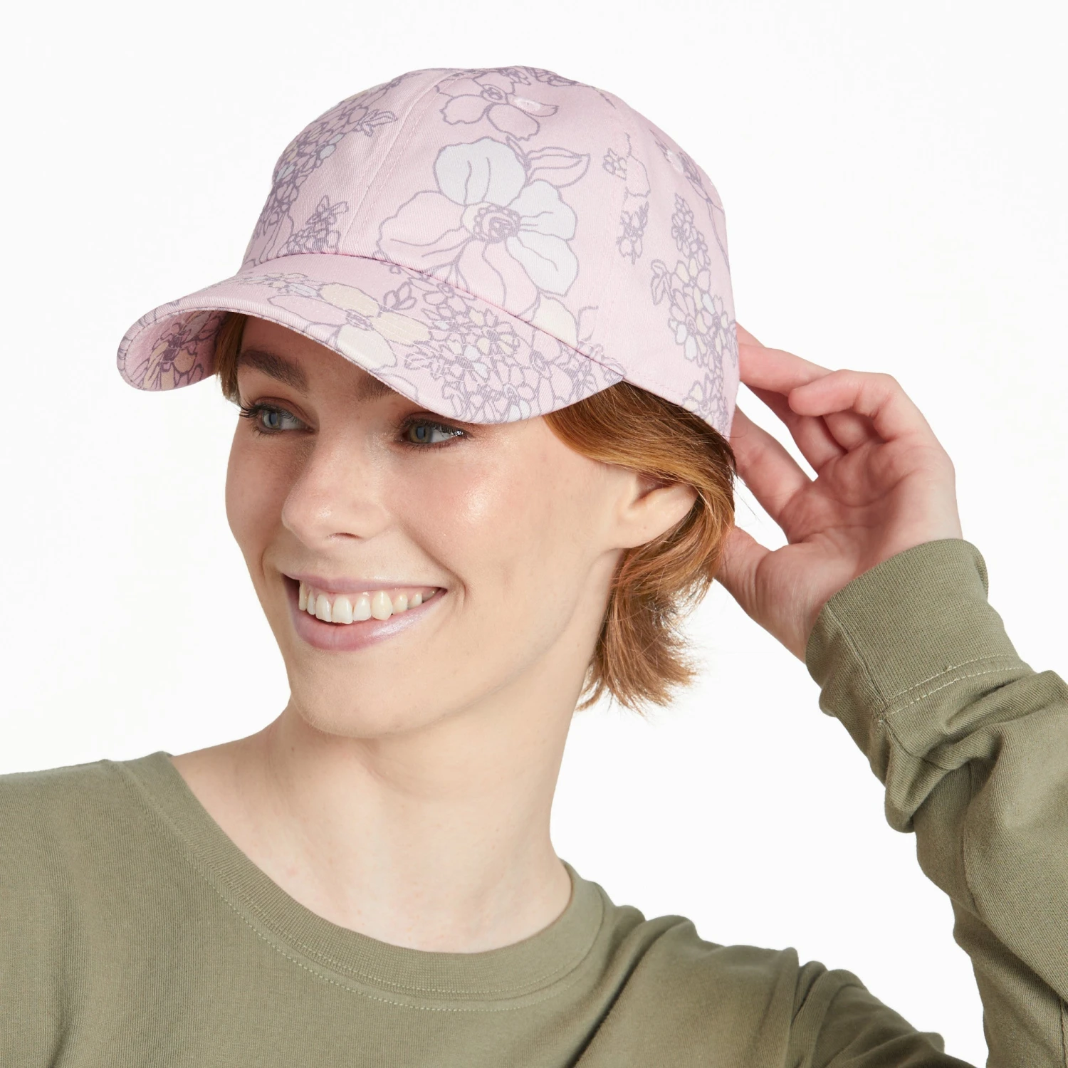 Adult Unisex Floral Garden Pattern Chill Cap 4 Adult Unisex Floral Garden Pattern Chill Cap - Image 4