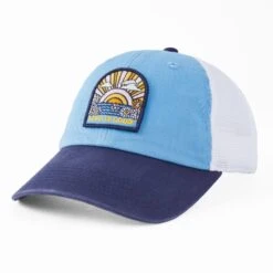 Adult Unisex Sunrise Flowers Soft Mesh Back Cap -LIFE IS GOOD SHOP 115583 1 525e9a19 90a4 4acb 894f b4f59c5ee376