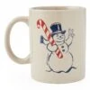 Adult Unisex Retro Peace Snowman Jake's Mug