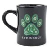 Adult Unisex Holiday Paw Diner Mug
