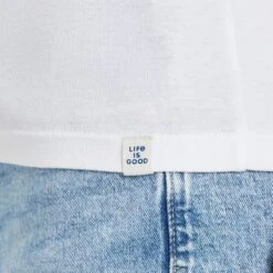 Women's Solid Modal Ribbed Tee -LIFE IS GOOD SHOP 115752 3