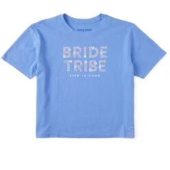 Women's Floral Bride Tribe Short Sleeve Crusher Boxy Tee -LIFE IS GOOD SHOP 115828 1 c848cdb3 fc52 408d 90d2 d103079a0929