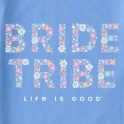 Women's Floral Bride Tribe Short Sleeve Crusher Boxy Tee -LIFE IS GOOD SHOP 115828 2 15281ada c5a4 4642 9948 19788c1d5a31