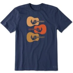 Men's 3 Acoustic Guitars Short Sleeve Tee 12 Men's 3 Acoustic Guitars Short Sleeve Tee -LIFE IS GOOD SHOP 115990 1 60e2dd95 8da7 4ea7 97da d8dec0d920b5