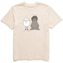 Men's I Am The Eggman Short Sleeve Tee -LIFE IS GOOD SHOP 115997 1