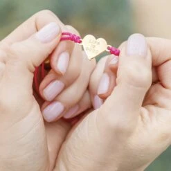 Heart MantraBand Bracelet -LIFE IS GOOD SHOP 1159HRTTHR02 5