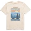 Men's Great Smoky Mountains Poster Short Sleeve Crusher Tee
