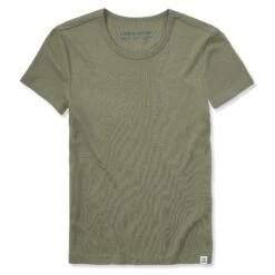 Women's Solid Modal Ribbed Tee -LIFE IS GOOD SHOP 119737 5