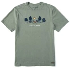 Men's I Like It Here Hammock Vista Short Sleeve Tee