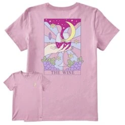 Women's The Wine Tarot Short Sleeve Tee