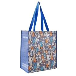Adult Unisex Heart Of Dogs Pattern The Good Tote