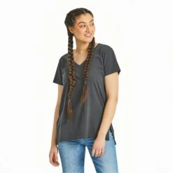 Women's Solid Crusher-LITE Vee Tunic