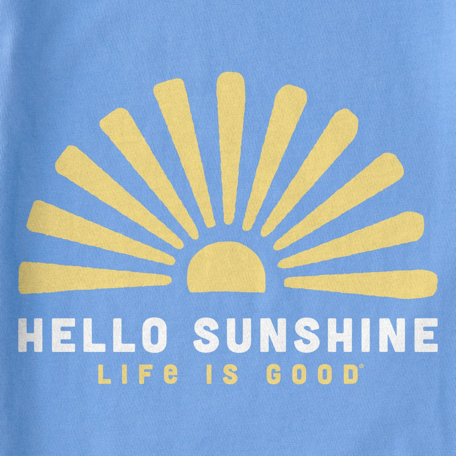 Women's Hello Sunshine Sun Short Sleeve Crusher Tee 2 Women's Hello Sunshine Sun Short Sleeve Crusher Tee - Image 2