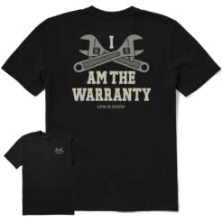 Men's I Am The Warranty Short Sleeve Tee -LIFE IS GOOD SHOP 123549 1 eccb201c 6d79 46c2 9968 ea4e2f9fd951