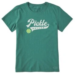 Women's Pickle Baller Short Sleeve Crusher Tee