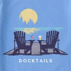 Women's Docktails Adirondacks Short Sleeve Tee -LIFE IS GOOD SHOP 123635 2