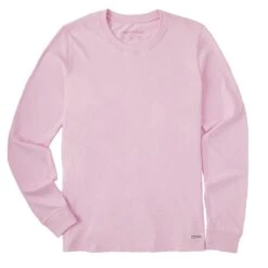 Women's Solid Long Sleeve Tee -LIFE IS GOOD SHOP 123801 1